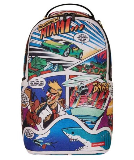 Sprayground - 305 Retro Komik Dlxr Sırt Çantası