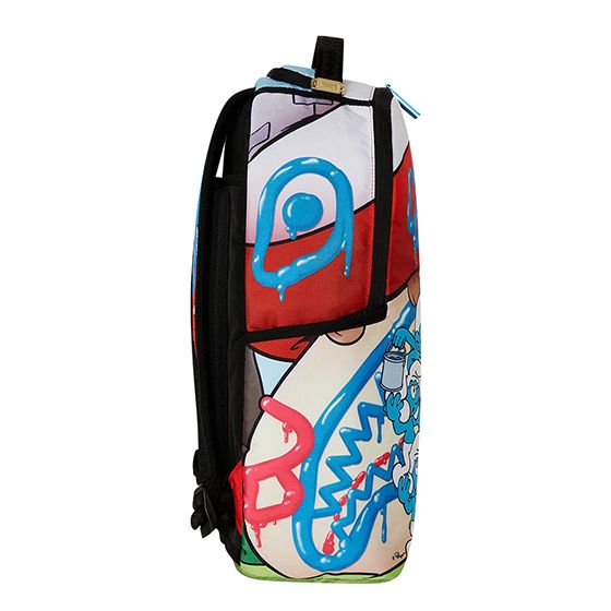 sprayground-910b7014nsz-painting_smurfs_dlxr_backpack-side