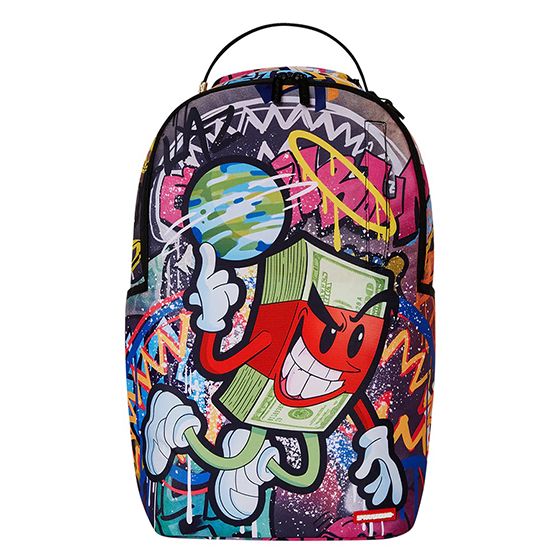 sprayground-910b7207nsz-money_makes_the_world_go_round_dlxv_backpack-front