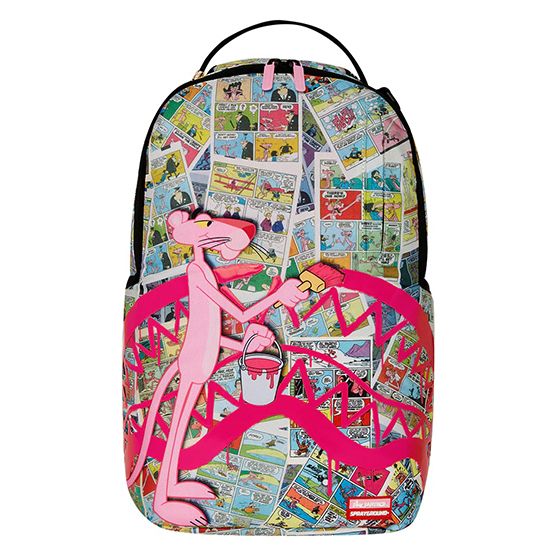 sprayground-910b7414nsz-pink_panther_painting_sharkmouth_dlxr_backpack-front