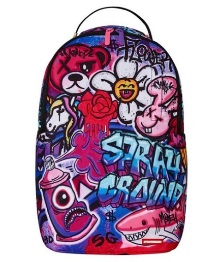 Sprayground - Kız Grafiti Baskılı Dlxr Sırt Çantası