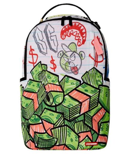 Sprayground - Karalama Para Dlxr Sırt Çantası