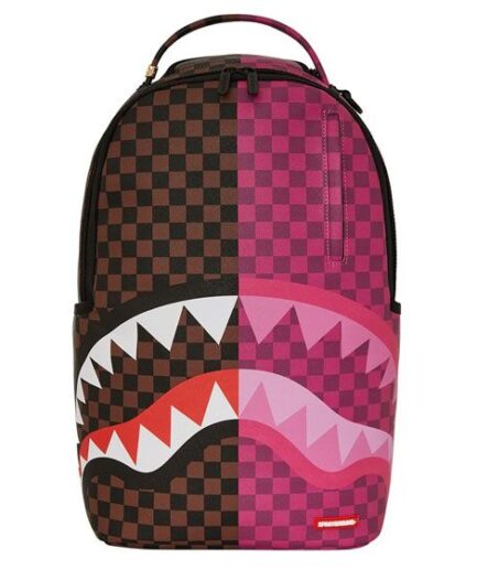 Sprayground - Splıt Sıp Pembe Kareli Dlxsv Sırt Çantası