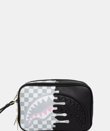 Sprayground suni deri kozmetik çantası