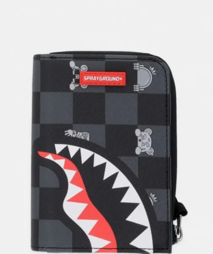 Sprayground suni deri cüzdan